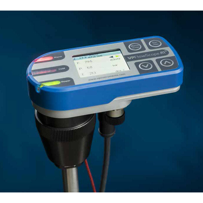 VPFlowScope M | Medidor de caudal, presión y temperatura para aire comprimido